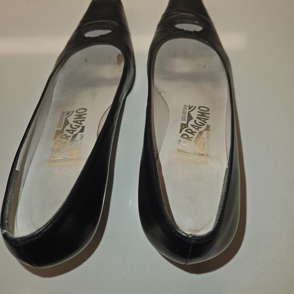Salvatore Ferragamo Black Heels